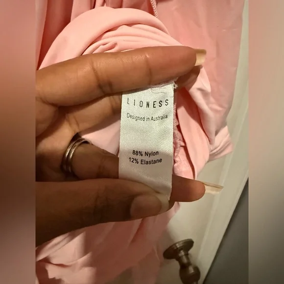 Lioness Long-Sleeve Blush Dress - Picture 12 of 13